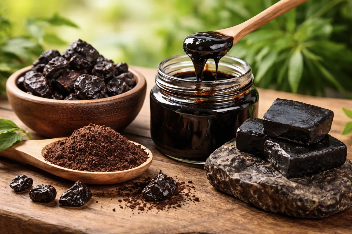 Les différentes formes de shilajit et leurs apports uniques