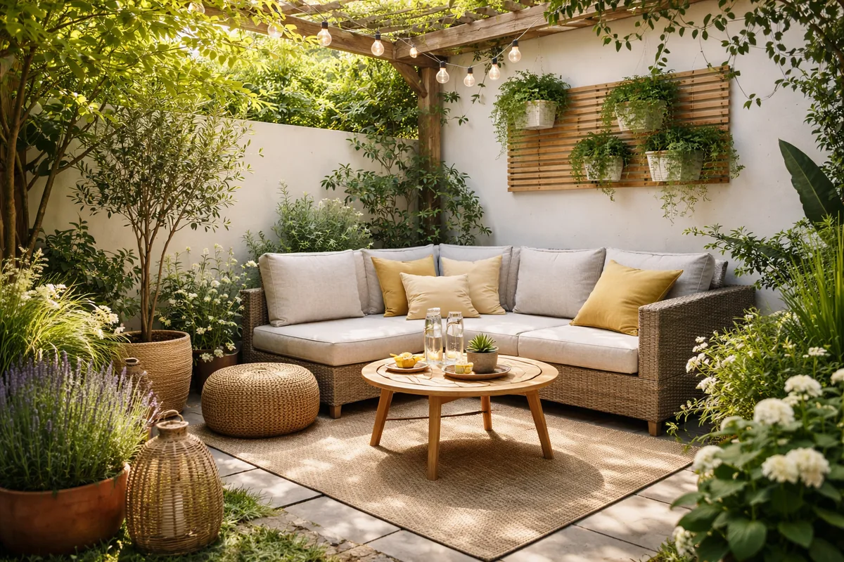 Comment aménager un petit espace extérieur pour profiter du jardin