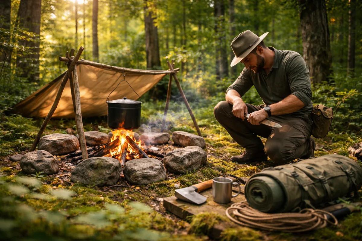 Comment apprendre le bushcraft tout en respectant l'environnement