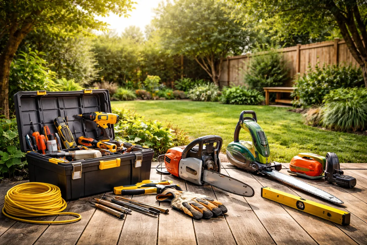 Comment choisir les bons outils pour les travaux de bricolage en extérieur